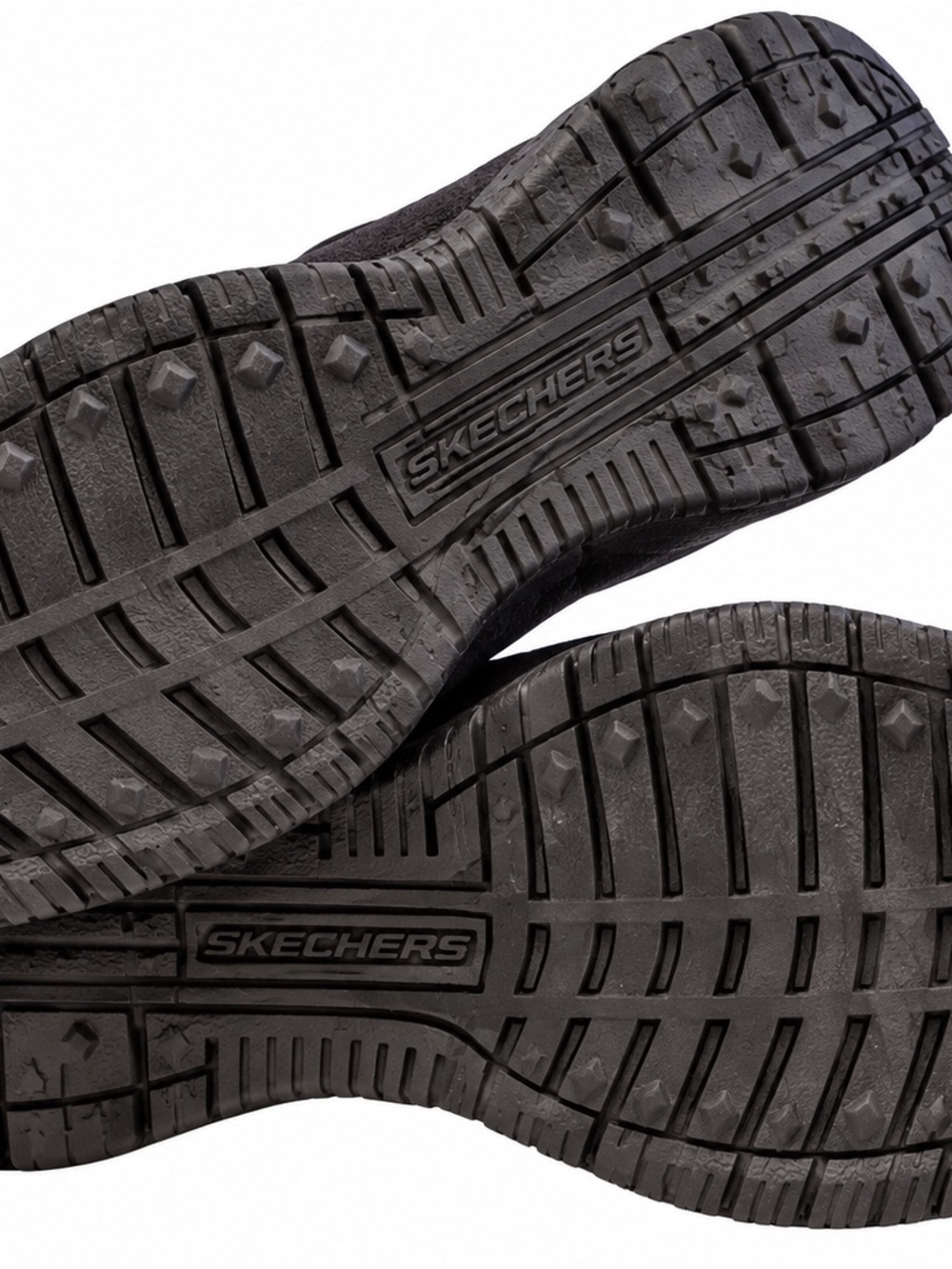 Skechers Relaxed Fit Women’s Black Suede Loafers Air-Cooled Memory Foam Size 11 - Picture 4 of 6